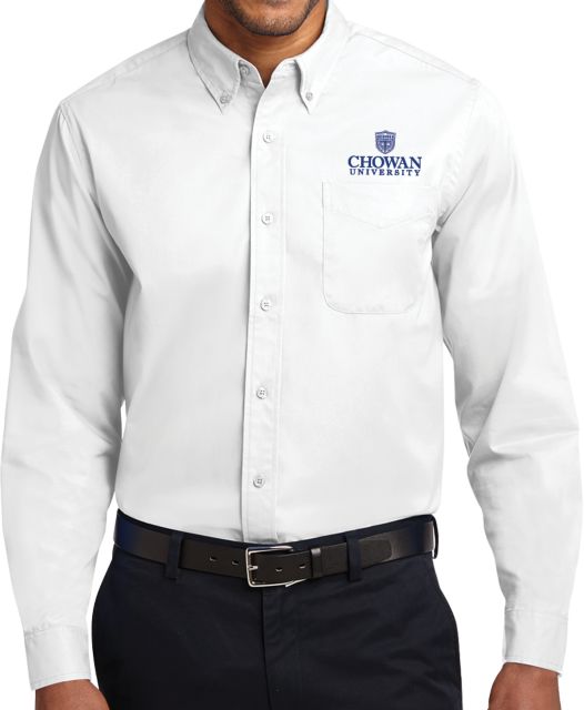 Chowan Twill Button Down Long Sleeve Primary Mark - ONLINE ONLY
