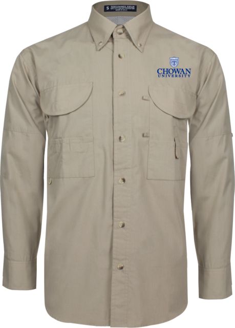 Chowan Fishing Shirt Performance Long Sleeve Primary Mark - ONLINE ONLY