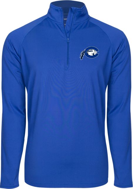 Chowan Sport Tek Sport Wick Stretch 1/2 Zip Pullover Mascot Logo - ONLINE ONLY