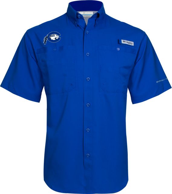 Chowan Columbia Tamiami Performance Short Sleeve Shirt Mascot Logo - ONLINE ONLY