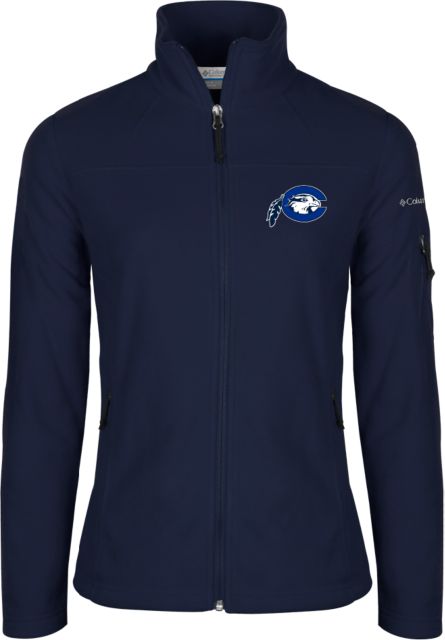 Chowan Columbia Ladies Full Zip Fleece Jacket Mascot Logo - ONLINE ONLY