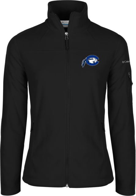 Chowan Columbia Ladies Full Zip Fleece Jacket Mascot Logo - ONLINE ONLY