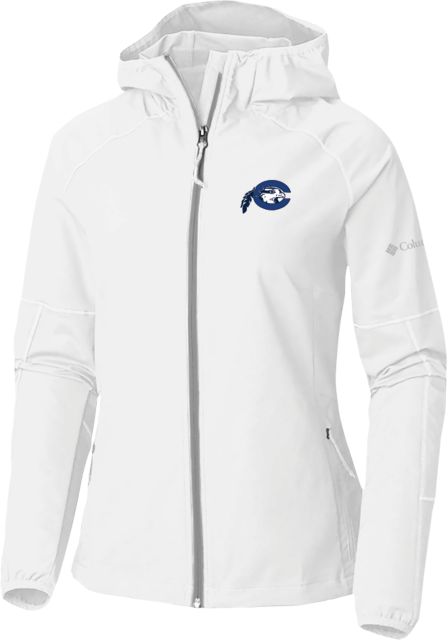 Chowan Columbia Ladies Sweet As Ivory Hooded Jacket Mascot Logo - ONLINE ONLY
