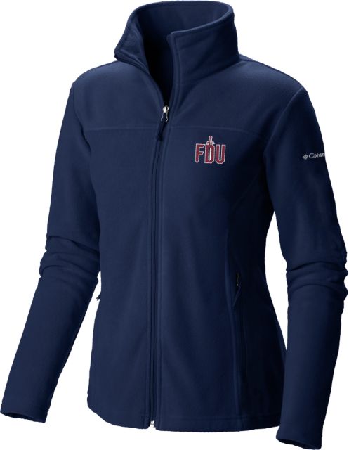 FDU Knights Columbia Womens Full Zip Fleece Jacket FDU with Sword - ONLINE ONLY