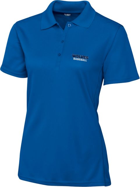 Metropolitan Longview C&B Womens Clique Ice Pique Polo Baseball - MCC Wolves - ONLINE ONLY