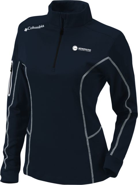 Metropolitan Longview Columbia Womens Omni Wick Shotgun 1/4 Zip Metropolitan Community College - ONLINE ONLY
