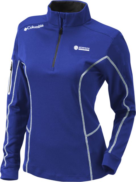 Metropolitan Longview Columbia Womens Omni Wick Shotgun 1/4 Zip Metropolitan Community College Longview - ONLINE ONLY