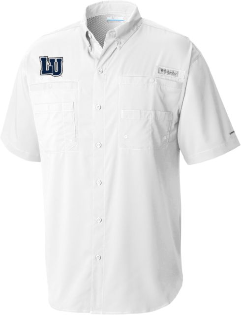 Lincoln  Columbia Tamiami Performance Short Sleeve Shirt Interlocking LU - ONLINE ONLY