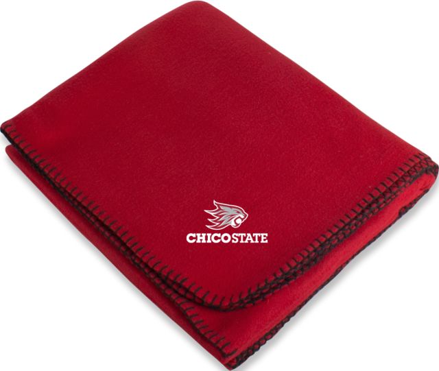 Chico State Arctic Fleece Blanket Chico State Primary Mark EMB - ONLINE ONLY
