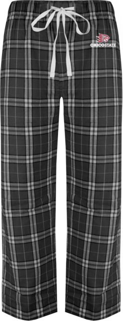 Chico State Flannel Pajama Pant Chico State Primary Mark EMB - ONLINE ONLY:  California State University, Chico State