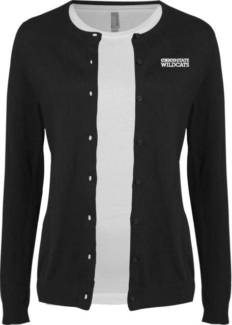 Chico State Ladies Cardigan Chico State Wordmark EMB - ONLINE ONLY
