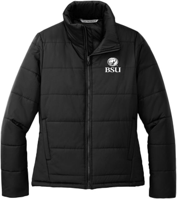 Bemidji State Womens Puffer Jacket BSU Beaver - ONLINE ONLY