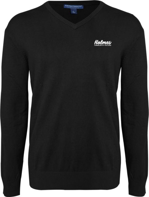 Holmes VNeck Sweater Holmes Community College Stacked - ONLINE ONLY