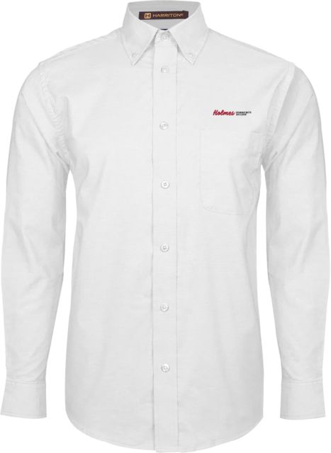 Holmes Oxford Long Sleeve Shirt Homes Community College Flat - ONLINE ONLY