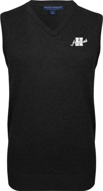 Holmes VNeck Sweater Vest Homes Primary Logo - ONLINE ONLY