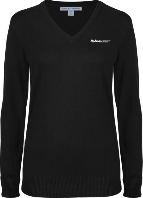 Holmes Womens VNeck Sweater Homes Community College Flat - ONLINE ONLY