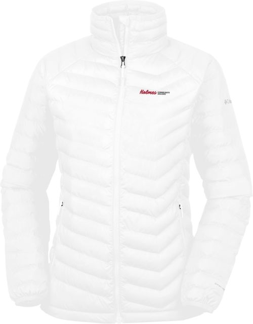 Holmes Columbia Powder Lite Womens Jacket Homes Community College Flat - ONLINE ONLY
