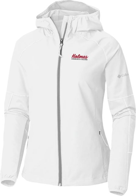 Holmes Columbia Womens Sweet As Ivory Hooded Jacket Holmes Community College Stacked - ONLINE ONLY