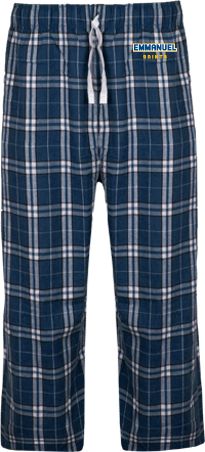 Emmanuel Navy/White Flannel Pajama Pant Secondary Mark - ONLINE ONLY