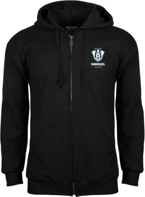 Emmanuel Fleece Full Zip Hoodie Primary Logo - ONLINE ONLY