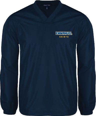 Emmanuel V Neck Raglan Windshirt Secondary Mark - ONLINE ONLY