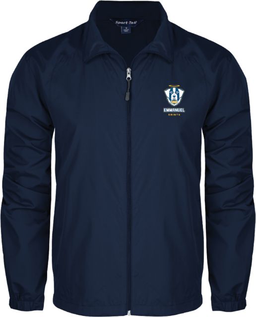 Emmanuel Full Zip Wind Jacket Primary Logo - ONLINE ONLY