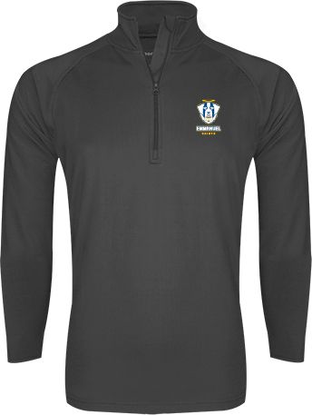 Emmanuel Sport Tek Sport Wick Stretch 1/2 Zip Pullover Primary Logo - ONLINE ONLY