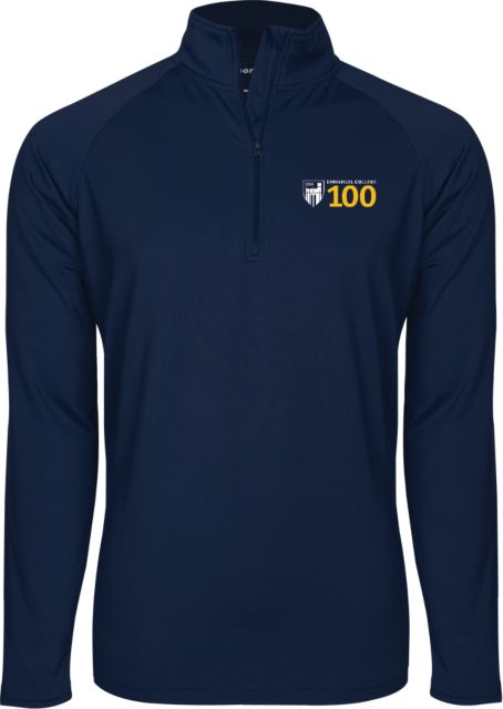 Emmanuel Sport Tek Sport Wick Stretch 1/2 Zip Pullover Emmanuel College 100 - ONLINE ONLY