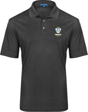 Emmanuel Performance Fine Jacquard Polo Primary Logo - ONLINE ONLY