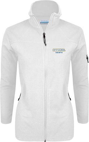 Emmanuel Columbia Ladies Full Zip Fleece Jacket Secondary Mark - ONLINE ONLY