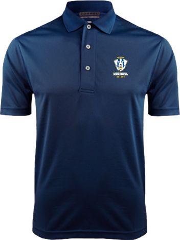 Emmanuel Dry Mesh Polo Primary Logo - ONLINE ONLY