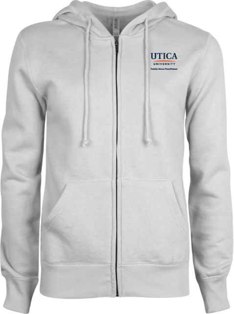 Utica ENZA Womens Fleece Full Zip Hoodie Utica Family Nurse Practitioner - ONLINE ONLY