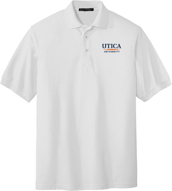 Utica Silk Touch Polo Utica University - Insitutional Mark - ONLINE ONLY