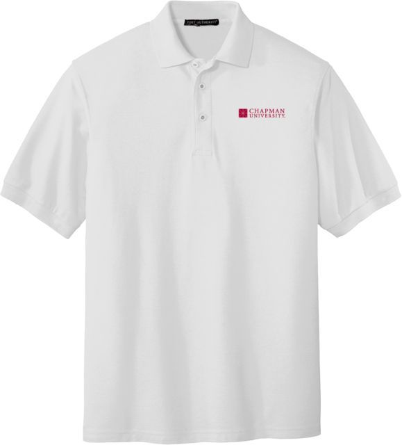 Chapman Silk Touch Polo Chapman University - Institutional Mark Horizontal - ONLINE ONLY