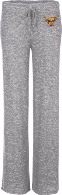 MSU Mankato Boxercraft Womens Cuddle Wide Leg Pant Mavericks Steer - ONLINE ONLY