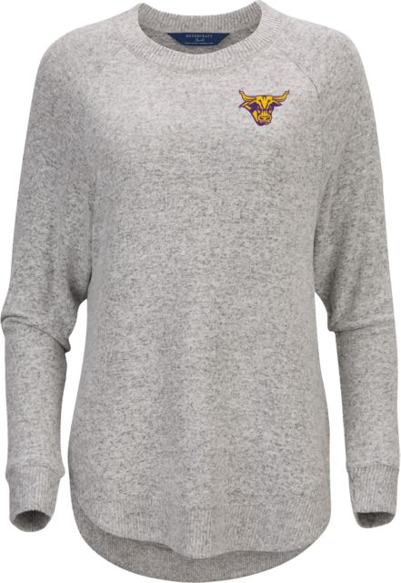 MSU Mankato Boxercraft Womens Cuddle Oversized Crew Mavericks Steer - ONLINE ONLY