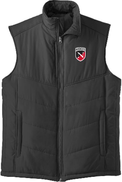 Northeastern Puffer Vest NU Athletic Shield - ONLINE ONLY