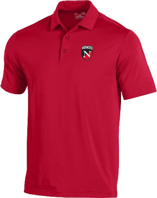 Northeastern Under Armour T2 Performance Polo NU Athletic Shield - ONLINE ONLY