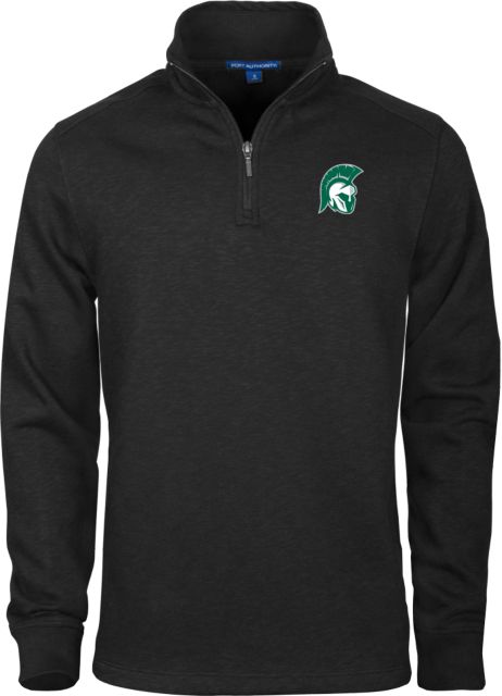 Illinois Wesleyan Slub Fleece 1/4 Zip Pullover Head Mark - ONLINE ONLY