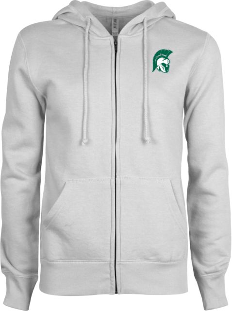 Illinois Wesleyan ENZA Ladies Fleece Full Zip Hoodie Head Mark - ONLINE ONLY