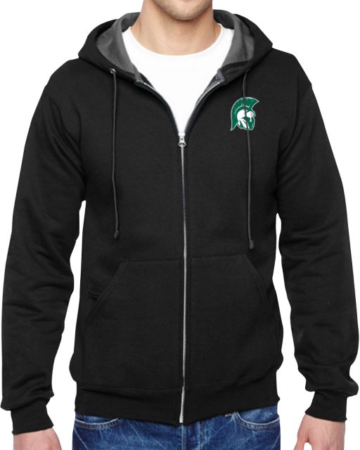 Illinois Wesleyan Fleece Full Zip Hoodie Head Mark - ONLINE ONLY