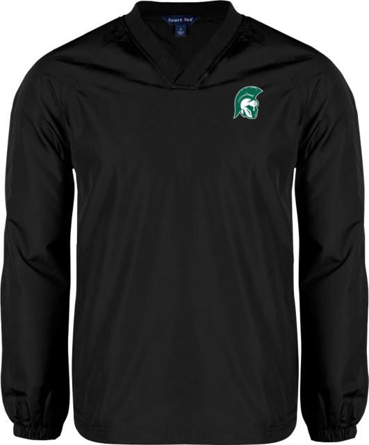 Illinois Wesleyan V Neck Raglan Windshirt Head Mark - ONLINE ONLY