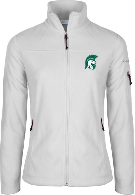 Illinois Wesleyan Columbia Ladies Full Zip Fleece Jacket Head Mark - ONLINE ONLY
