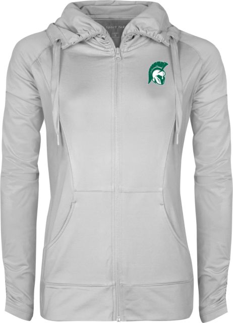 Illinois Wesleyan Ladies Sport Wick Stretch Full Zip Jacket Head Mark - ONLINE ONLY