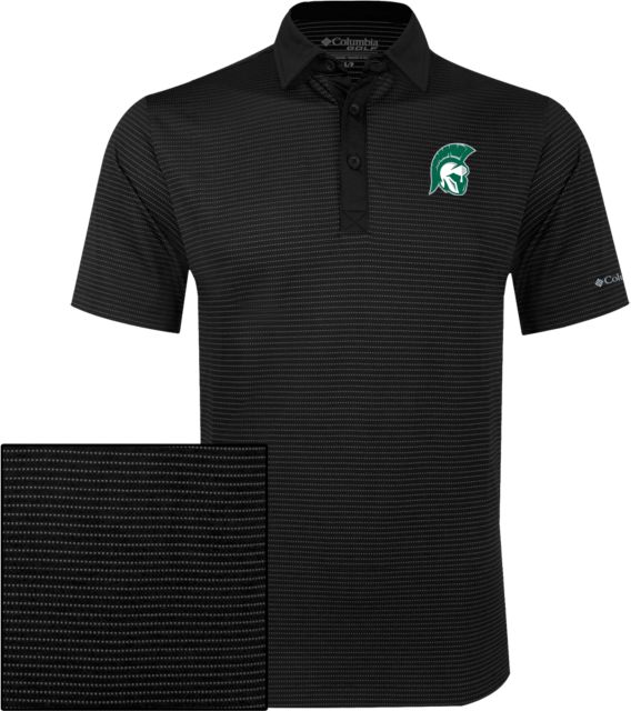 Illinois Wesleyan Columbia Omni Wick Sunday Golf Polo Head Mark - ONLINE ONLY