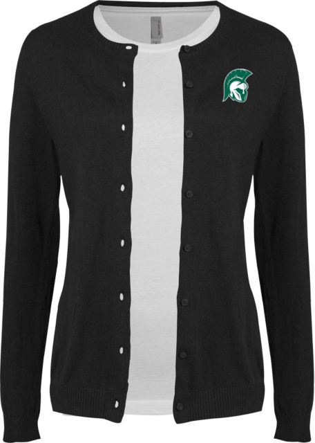 Illinois Wesleyan Ladies Cardigan Head Mark - ONLINE ONLY