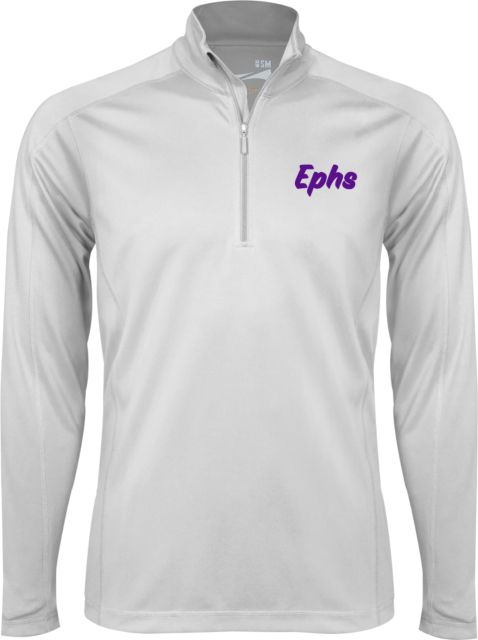 Williams College Syntrel Interlock 1/4 Zip Ephs Logo - ONLINE ONLY