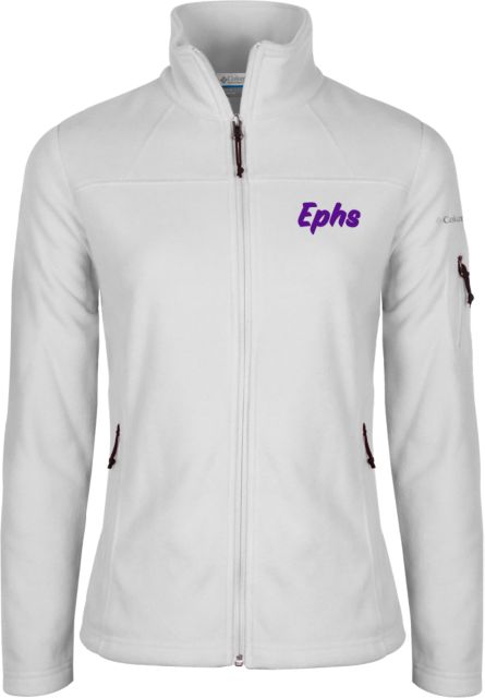 Williams College Columbia Womens Full Zip Fleece Jacket Ephs Logo - ONLINE ONLY