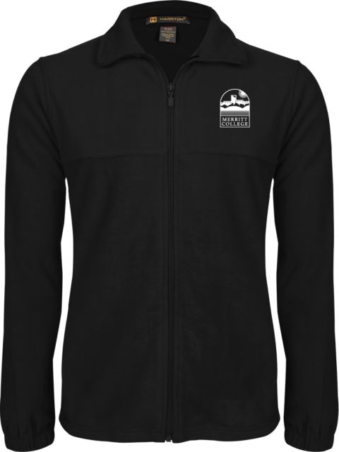 Merritt College Fleece Full Zip Jacket Merritt College Primary Mark