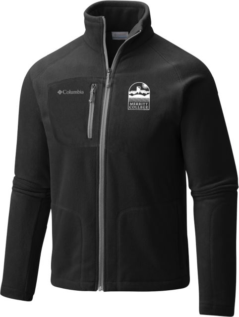 Merritt College Columbia Full Zip Fleece Jacket Merritt College Primary Mark